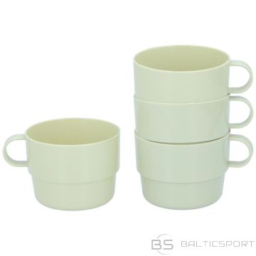 Camp Active TOURIST MUG 225ML 4 PCS PISTACHIO