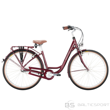 Velosipēds EXCELSIOR Swan Urban, baklažānu krāsas (M)