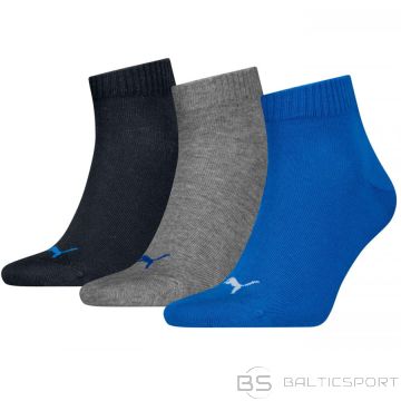 Puma Quarter Plain Socks 3 pairs 938589-08 / multicolor / 43-46