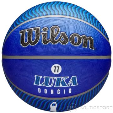 Wilson Bumbas NBA spēlētāja ikona Luka Dončika brīvdabas bumba WZ4006401XB (7)