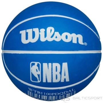 Wilson NBA Dribbler Dallas Mavericks Mini Ball WTB1100PDQDAL basketbols (viens izmērs)