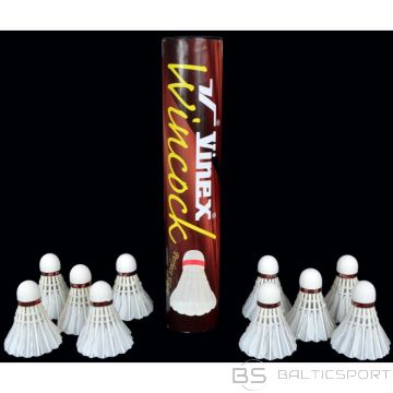 Vinex WINCOCK NR. 10 SPALVU BADMINTONA BUMBAS /10 gab./ VSCO-W10 (N/A)