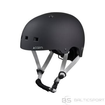 CAIRN EON J Bērnu ķivere, matēta melna ahāta pelēka