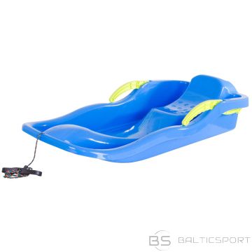 Prosperplast PLASTIC SLEDGE WITH BLUE RACE BRAKES