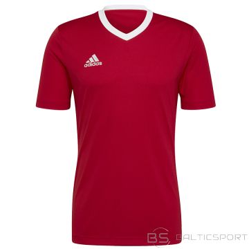 T-krekls Adidas Entrada 22 JSY Y H61736 / Sarkana / XL