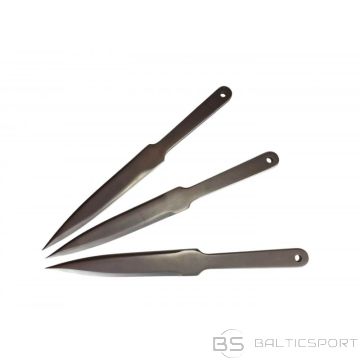 BS Спортивные метательные ножи KAL22 LIDER 3 шт. серебряные (N/A)