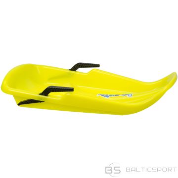 Sledge plastic RRESTART Twister 0298 80x39 cm Yello