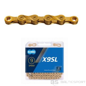 KMC Ķēde X9 114 posmi Zelta kastīte (N/A)