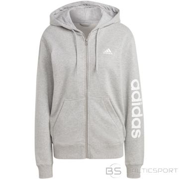 adidas Essentials Linear Full-Zip French Terry Hoodie W IC6866 (XS)