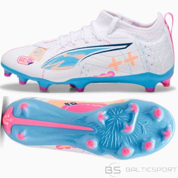 Buty Puma Ultra 5 Match FG/MG 108065-01 / biały / 28