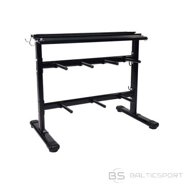 Hanteles un disku uzglabāšanas statīvs TUNTURI Disc & Dumbbell Rack