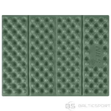 Походный коврик NC17105 с алюминиевой окантовкой + IXPE, 40 см, зеленый.