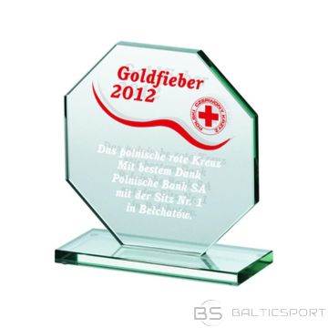 BS Gravēta stikla trofeja + krāsas pildījums (nav pieejams)