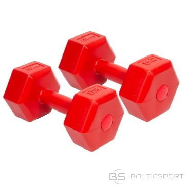Enero Fit KOMPOZĪTA KOMPLEKTS Hanteles 2x3 KG