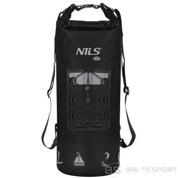 Nils Camp NC17108 Ūdensnecaurlaidīga mugursoma 25L melna