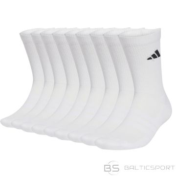 Adidas Cushioned Essentials Crew Socks 10P KF9095 / White / 43-45