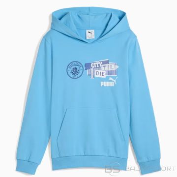 Bluza Puma Manchester City FtblNRGY Hoodie Jr 779122-39 / niebieski / 140 cm