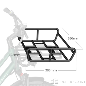 FIIDO T2 priekšējais grozs