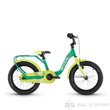 Bērnu velosipēds S´COOL niXe, 16'' zaļš