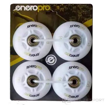 Enero Pro PU ROLLER WHEELS 64 MM 4 PCS WITH ABEC 7 LED BEARINGS