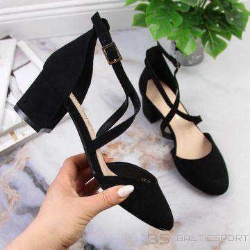 Inny Sandales ar lencēm Sergio Leone W SK365A melnas (37)