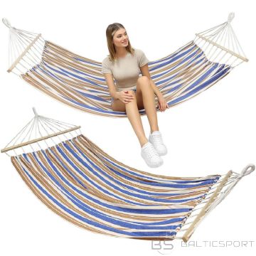 BS Dārza šūpuļtīkls vienai personai 200x100cm ar izklājēju 1052182 (-)