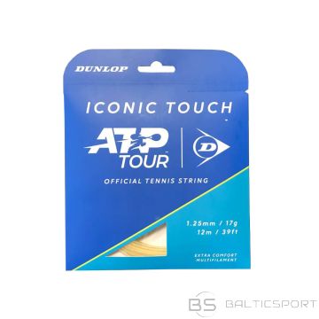 Strings for tennis racket DUNLOP ICONIC TOUCH ATP 17g/1.25mm 12m