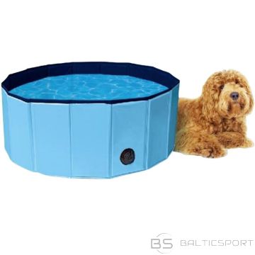 Maxxpro SALOKAMA DĀRZA BASEINA SUŅIEM 80X30CM ZILS (N/A)