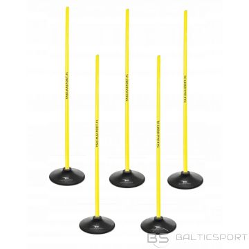 Yakima nūju slaloma šķēršļu josla 100 cm 100872 dzeltena (N/A)