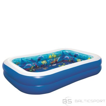 Baseins 262x175x51cm 3D Undersea Adventure