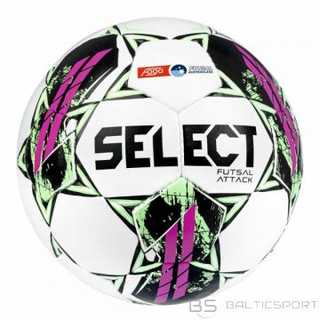 Select Мяч для зала Futsal Attack FOGO Ekstraklasa белый (Футзал)