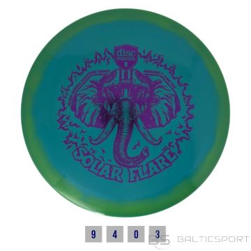 Discgolf DISCMANIA Fairway Driver S-LINE FD3 SOLAR FLARE Teal/Green 9/4/0/3