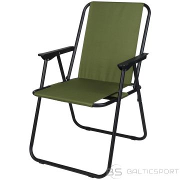 Enero Camp TOURIST CHAIR WITH ARMRESTS 52x44x75CM FOLDABLE GREEN