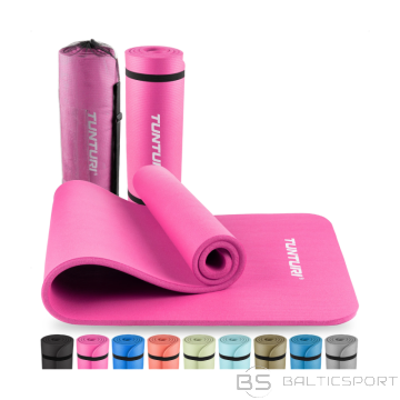 Vingrošanas paklājiņš TUNTURI Fitnessmat NBR, rozā