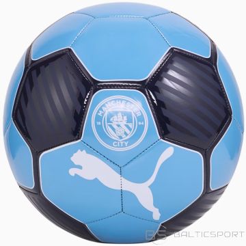 Piłka Puma Manchester City 084416-03 / niebieski / 5