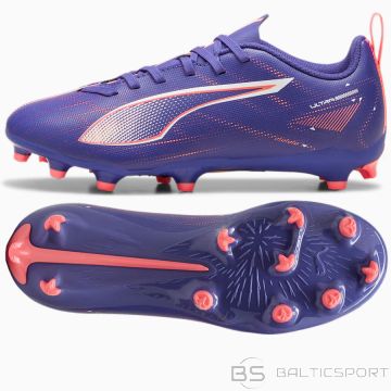 Buty Puma Ultra 5 Play Jr FG/AG 107695-01 / niebieski / 38