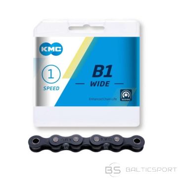 KMC Ķēde B1 plata 112 posmu melna KASTE (N/A)