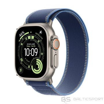 BS Apple Watch Ultra 3 (2025) 5G 49 mm dabīgā titāna korpuss ar Trail Loop siksniņu M/L - zils/gaiši zils (-)