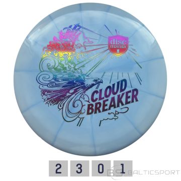 Discgolf DISCMANIA Putter LUX VAPOR Cloud Breaker April Jewels Blue/White 2/3/0/1