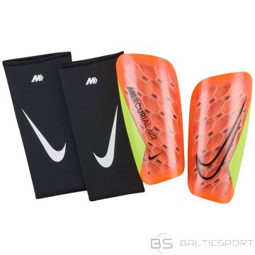 Nike Mercurial Lite SuperLock Shin Guards DN3611-830 / Orange / L