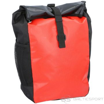 Dunlop ūdensizturīga velosipēda soma uz bagāžnieka, sarkana, 15 L