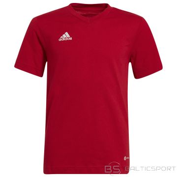Adidas Футболка ENTRADA 22 Tee HC0447 / красная / 116 см