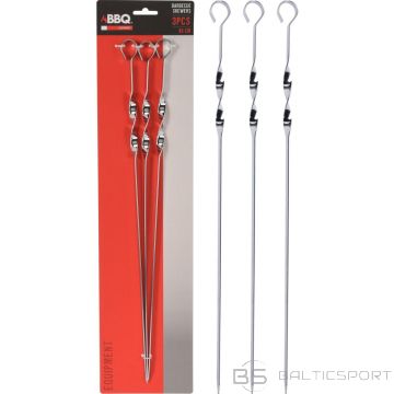 BBQ Line Skewers 3 pcs 45 cm