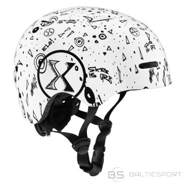 Nils Extreme MT311 ĶIVERE BALTA L (58-61CM)
