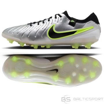 Nike Tiempo Legend 10 Elite AG-Pro DV4330-001 Shoes / Silver / 44