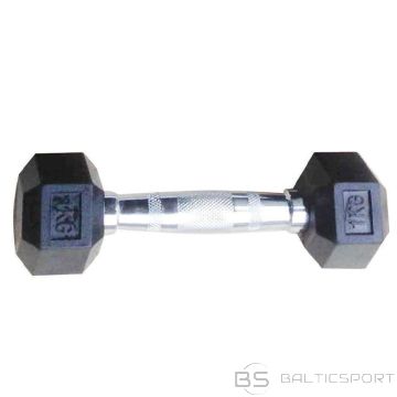 Toorx Hex rubber dumbbell 30kg