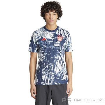 Adidas FC Bayern Pre-Match JSY IQ0614 T-shirt / navy blue / M