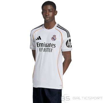 Adidas Real Madrid Home 2025/26 krekli JSY JJ1931 / S / balts