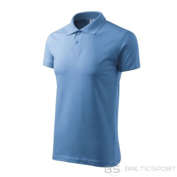 Malfini Single J. M MLI-20215 blue polo shirt (XL)