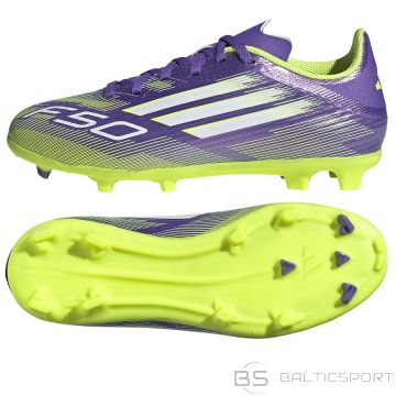 Adidas F50 League LL Jr FG/MG zābaki JH7747 / Violeti / 38